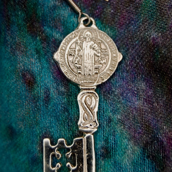 sterling silver dangly earrings - Picture 3 of 3